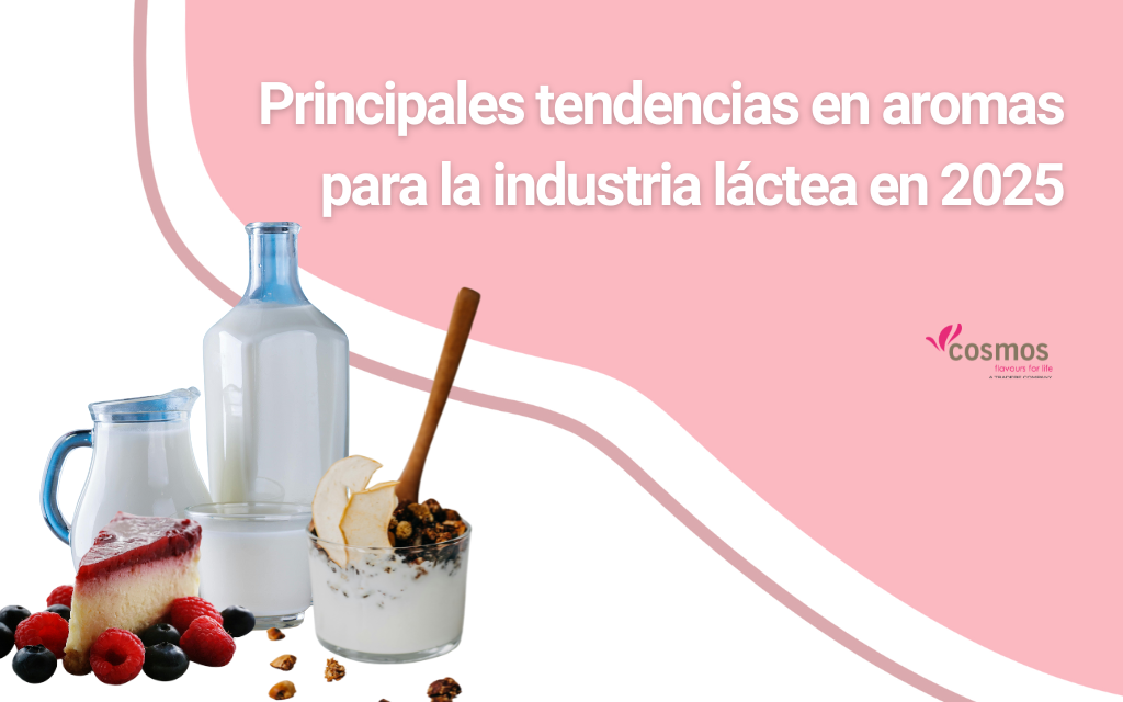 Descubre las tendencias en aromas para la industria láctea: personalización y sostenibilidad para transformar tus productos lácteos.