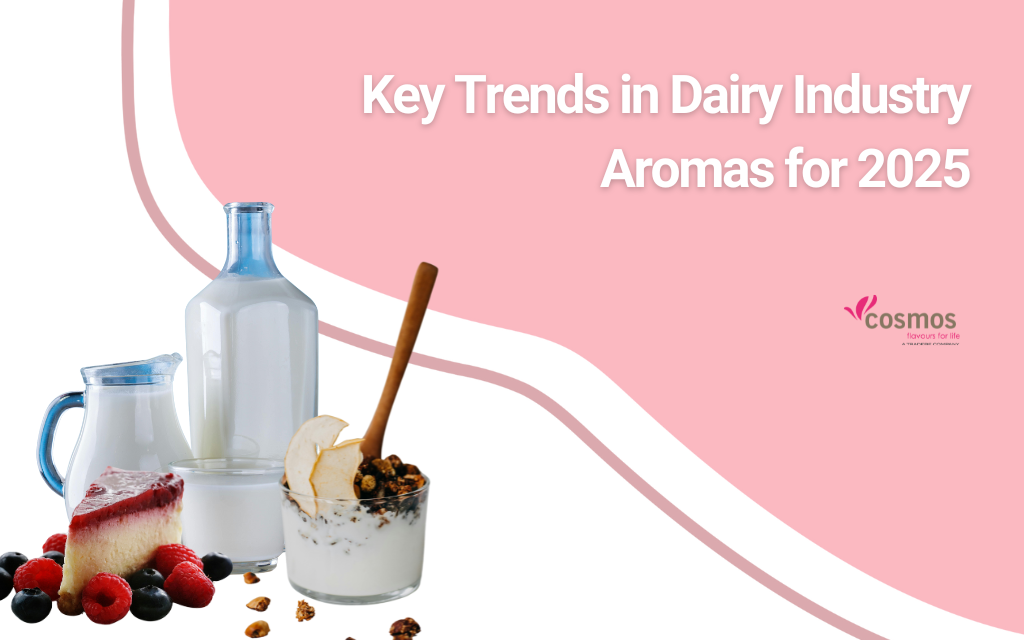 Trends in aromas for the dairy industry: customization and sustainability to transform your dairy products.