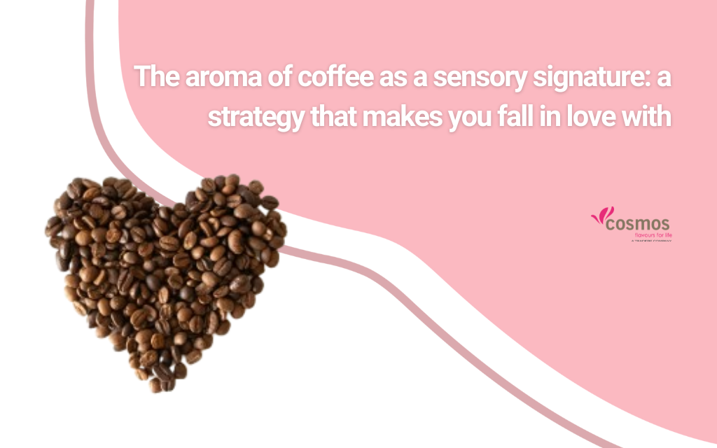 The aroma of coffee